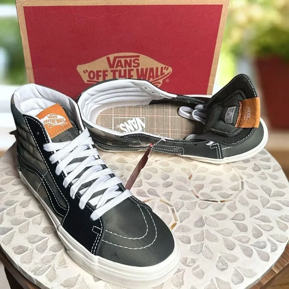 VANS Sk8-Hi Mixed Utility Camo Sneakers Men’s 5 Women’s 6.5 New in Box